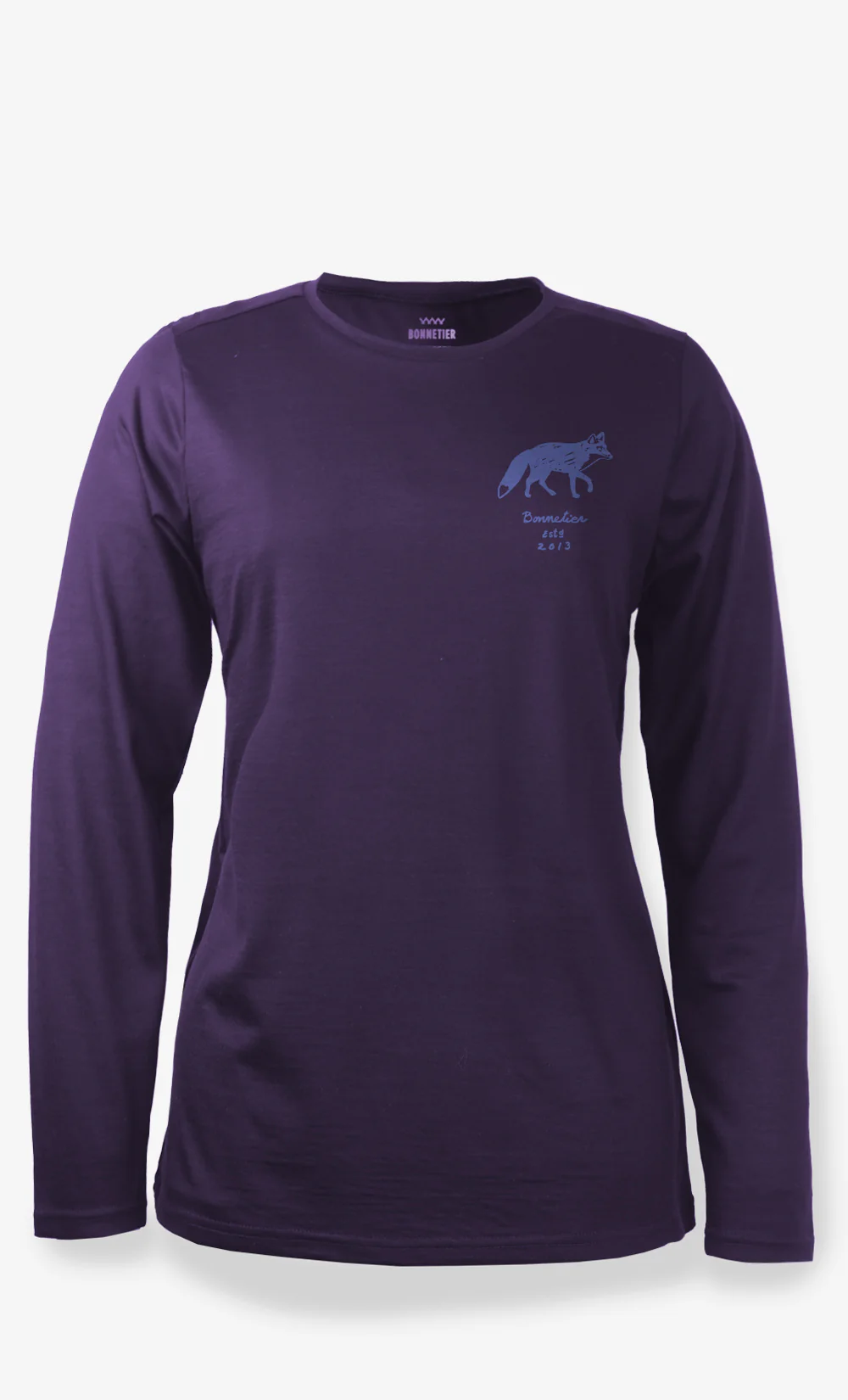 Manches Longues Mérino Stretchwool™ Femme Violet - Loup – Image 2