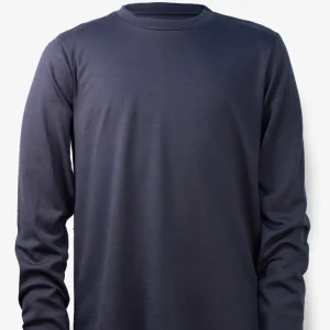 Manches Longues Mérinos Brossé Homme Bush Tech Charbon