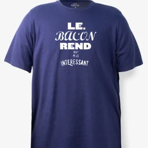 T-Shirt Homme Cobalt - Bacon