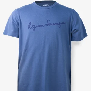 T-Shirt Homme Bleu Royal - Sauvage