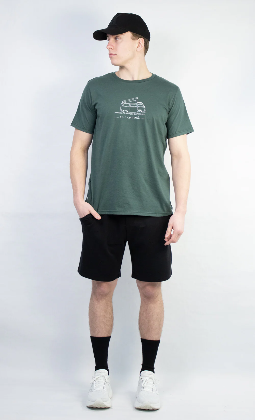 T-Shirt Homme Vert - Van – Image 4