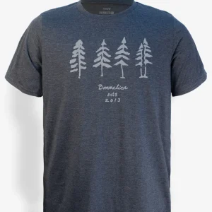 T-Shirt Homme Charbon - Quatre Arbres