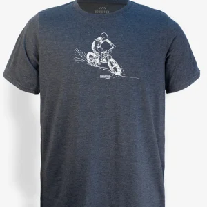 T-Shirt Homme Charbon - Fatbike