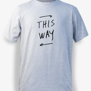 T-Shirt Homme Gris Athlétique - This Way