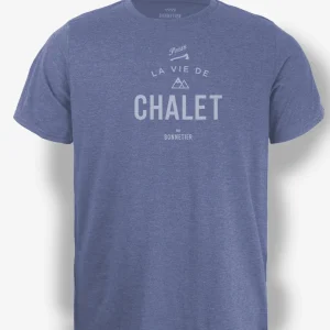 T-Shirt Homme Bleu chiné - Chalet
