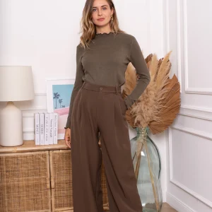 Pantalon Melissa – Taille haute & coupe élégante
