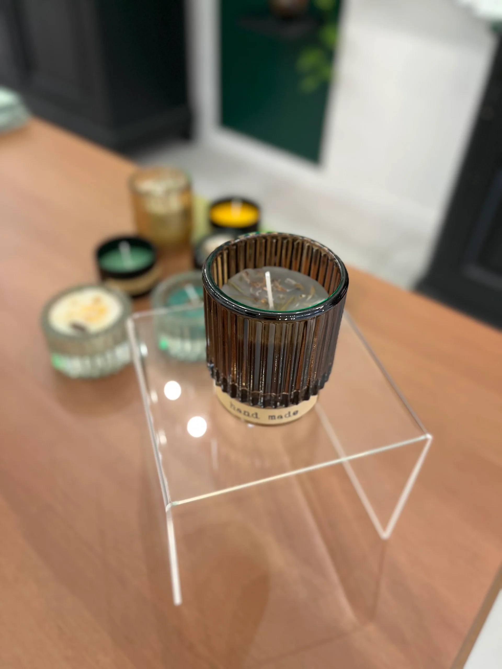 Bougie artisanale en pot