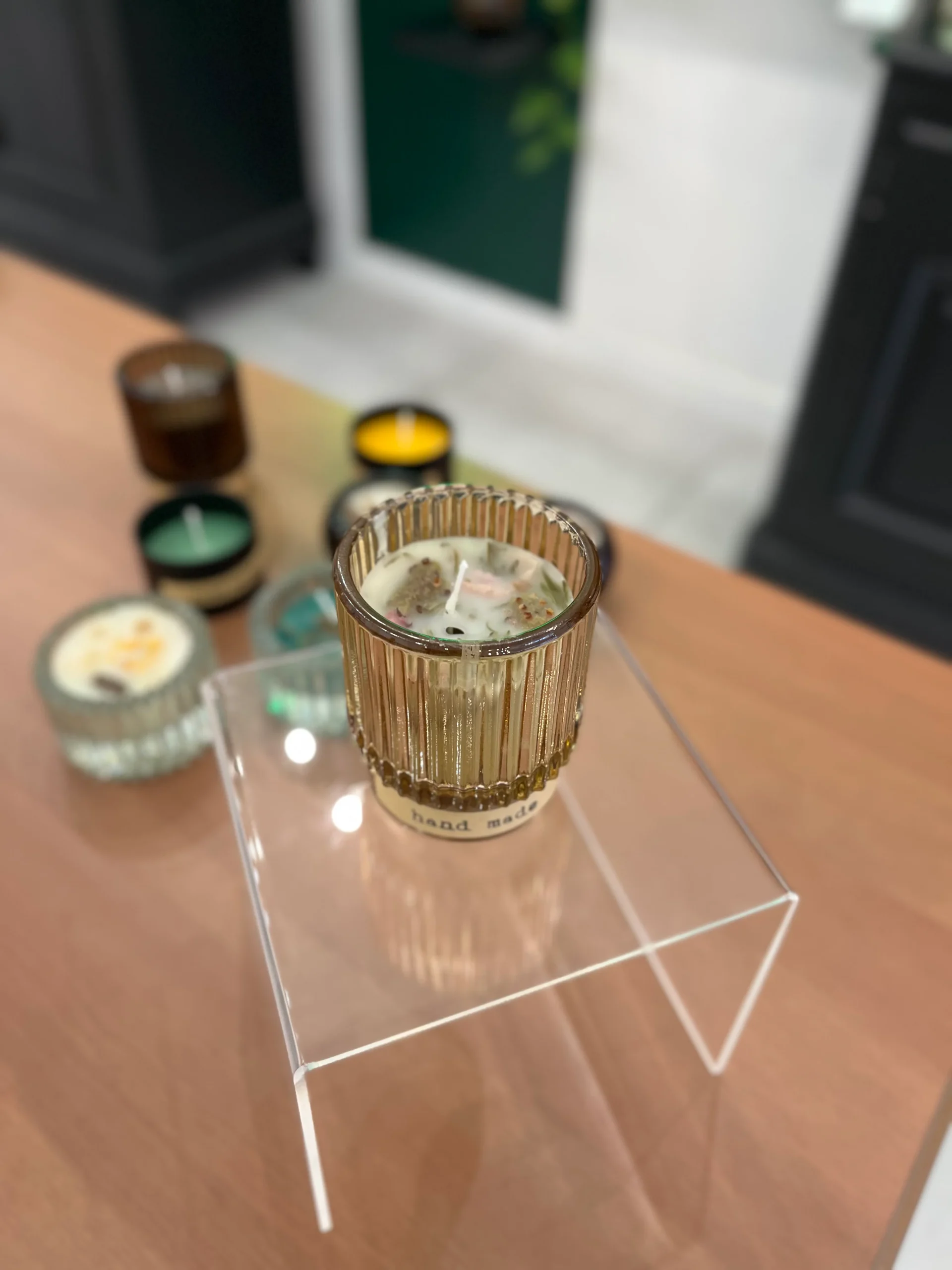 Bougie artisanale en pot – Image 3