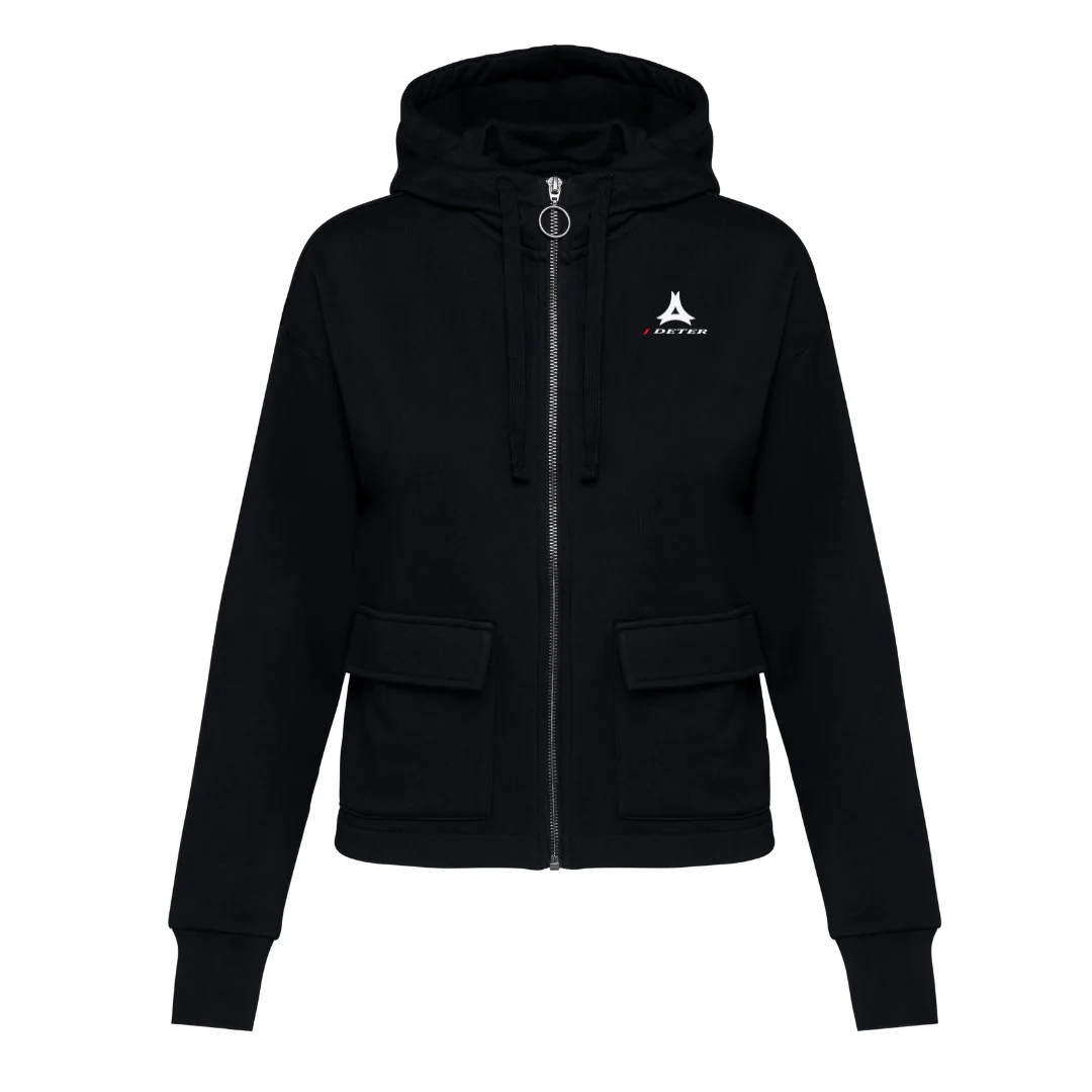 Sweat écoresponsable zippé femme – Image 5