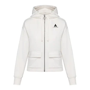 Sweat écoresponsable zippé femme