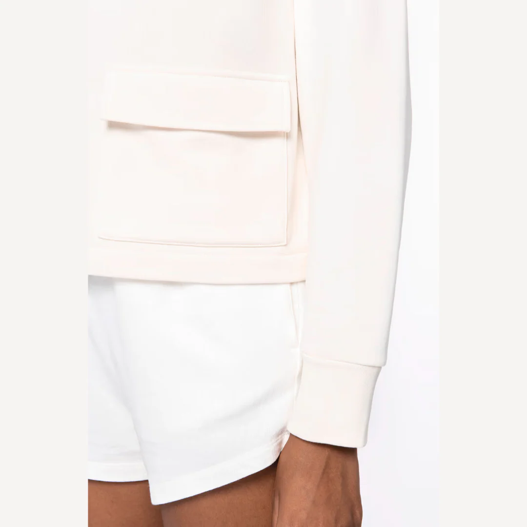 Sweat écoresponsable zippé femme – Image 6