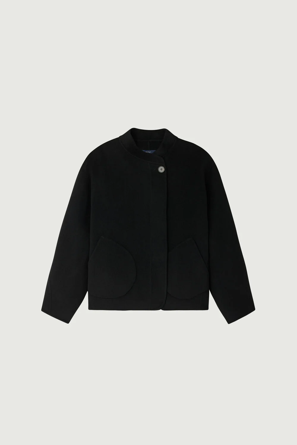 MANTEAU WINDSOR NOIR – Image 4