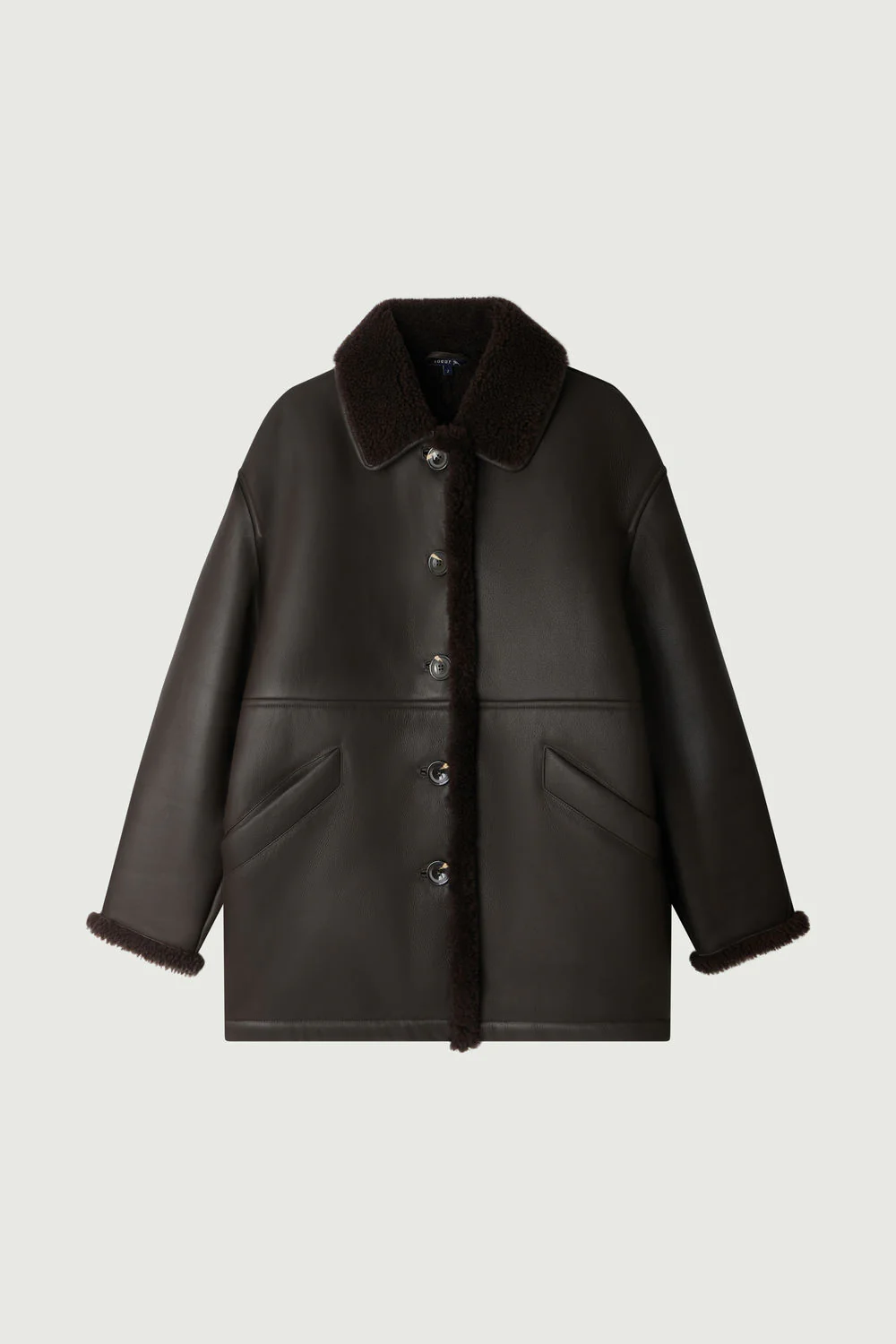 MANTEAU BREDA MARRON – Image 6