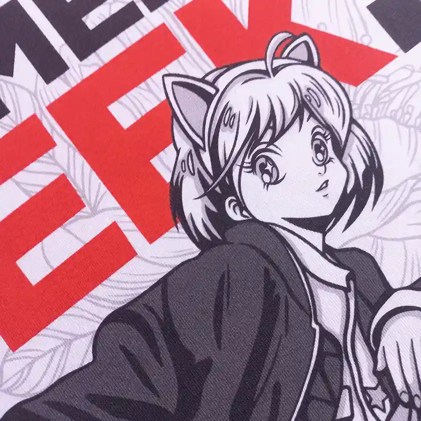 Neko / Blanc - T-shirt Unisexe – Image 7