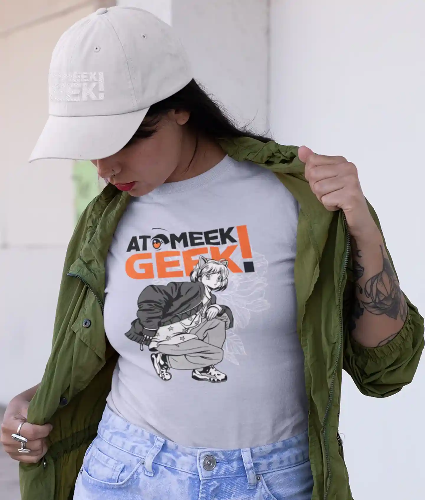 Neko / Serene Blue - T-shirt Unisexe – Image 4