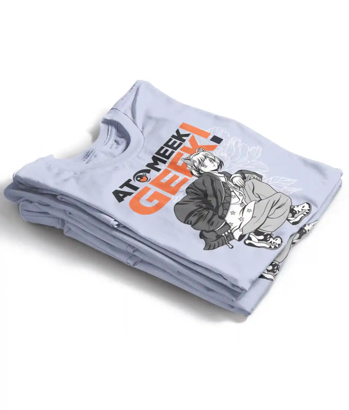 Neko / Serene Blue - T-shirt Unisexe – Image 5