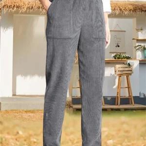 Pantalon taille élastique pour femme | Travail