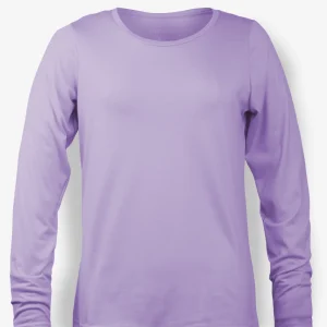 Manche Longues Mérinos Femme Lila Ultra Léger - Outback