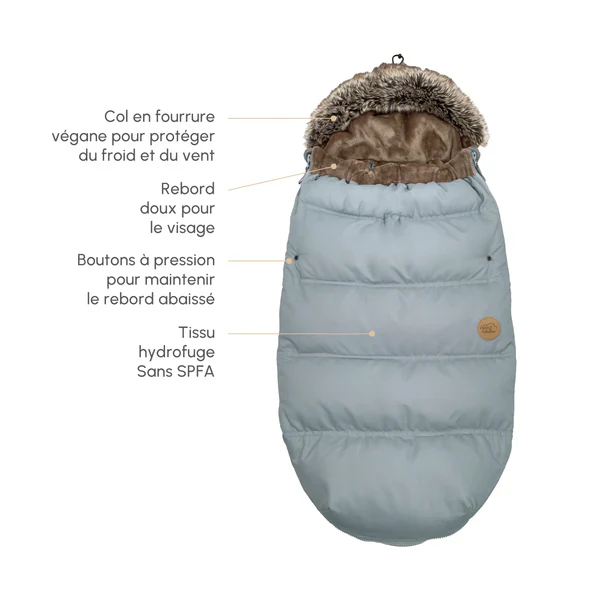 Petit Coulou - Housse chancelière - Galaxie Noir – Image 7