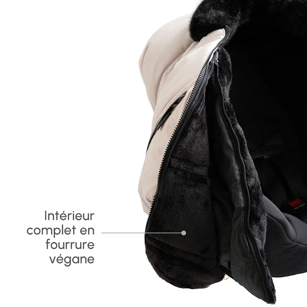 Petit Coulou - Ensemble housse 3 saisons pour siège d'auto - Dune - Collection Prestige – Image 3