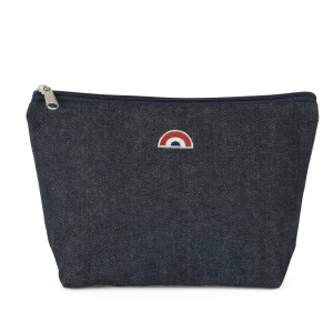 Pochette Denim Arc-en-Ciel