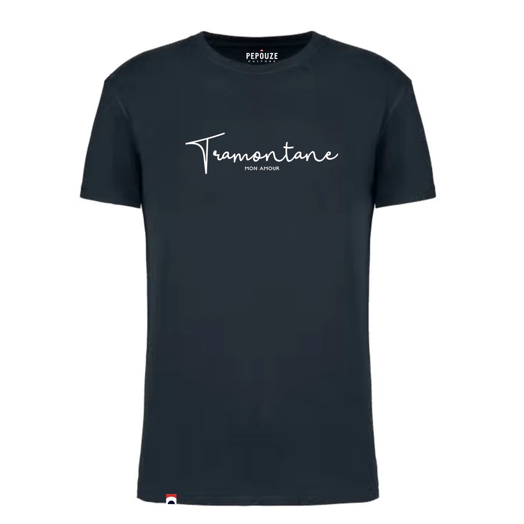 Tee-Shirt Adulte Tramontane Bleu Blanc