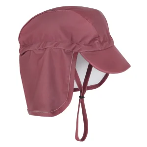 Perlimpinpin - Casquette de protection UV - Rose Cendré