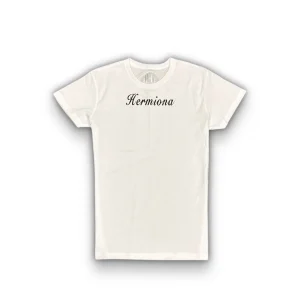 T-Shirt Femme Regular En Coton Avec Logo Hermiona