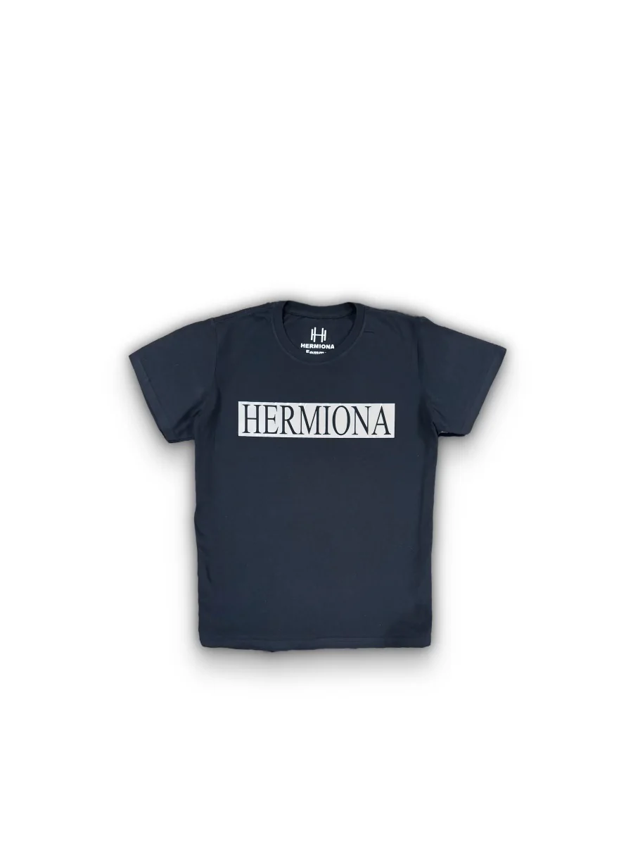 T-Shirt Femme Oversize En Coton Avec Logo Hermiona