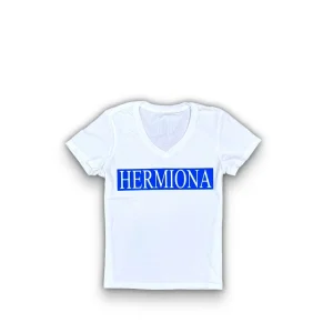 T-Shirt Femme Regular En Coton Avec Logo Hermiona