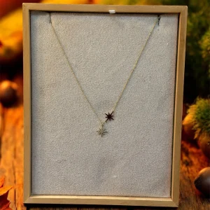 Collier Havana – Acier inoxydable doré