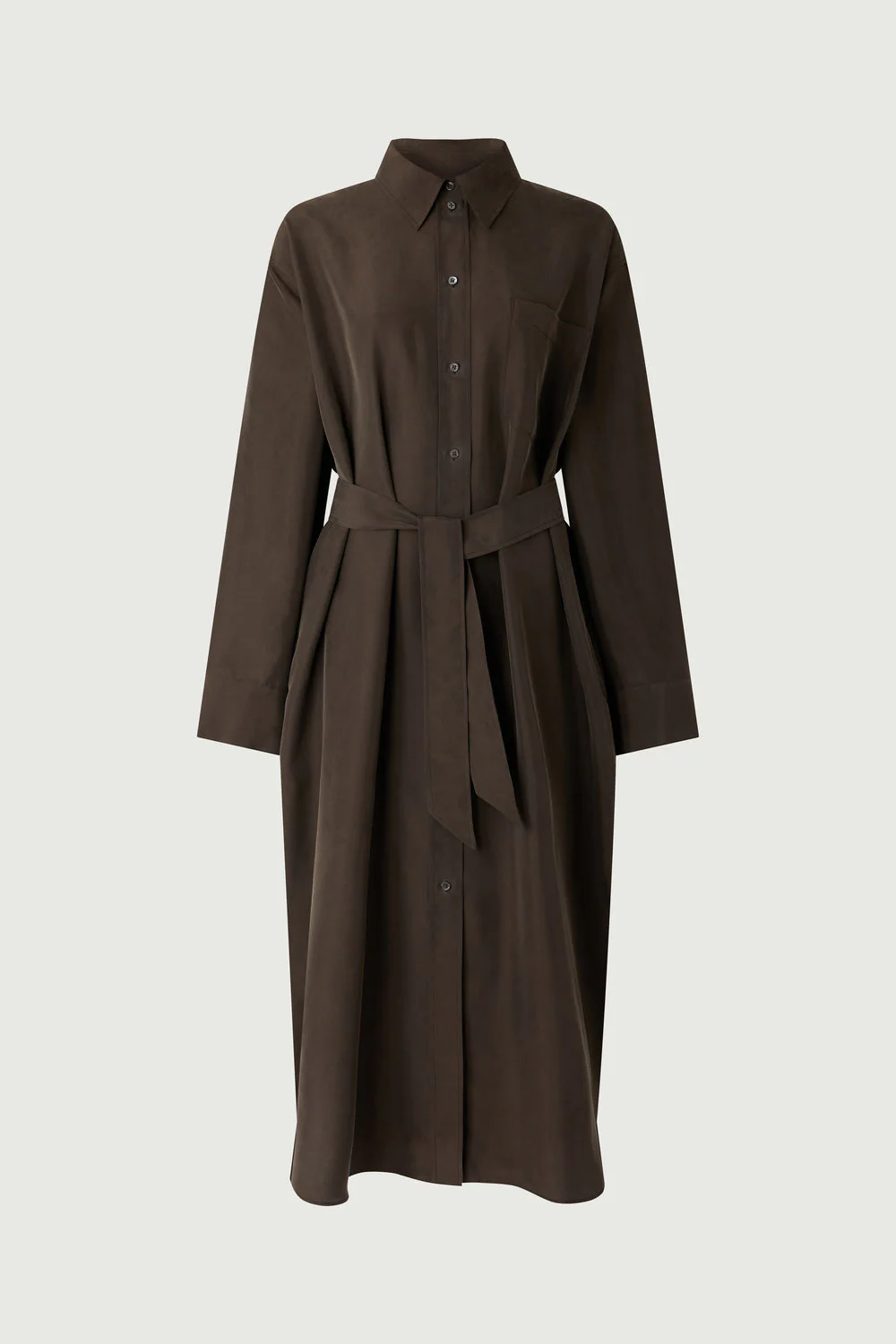 ROBE FLORA MARRON – Image 6