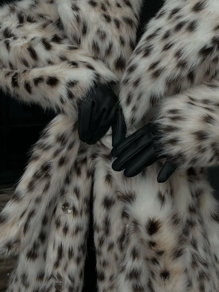 Trench-coat femme imprimé léopard | Hiver – Image 5