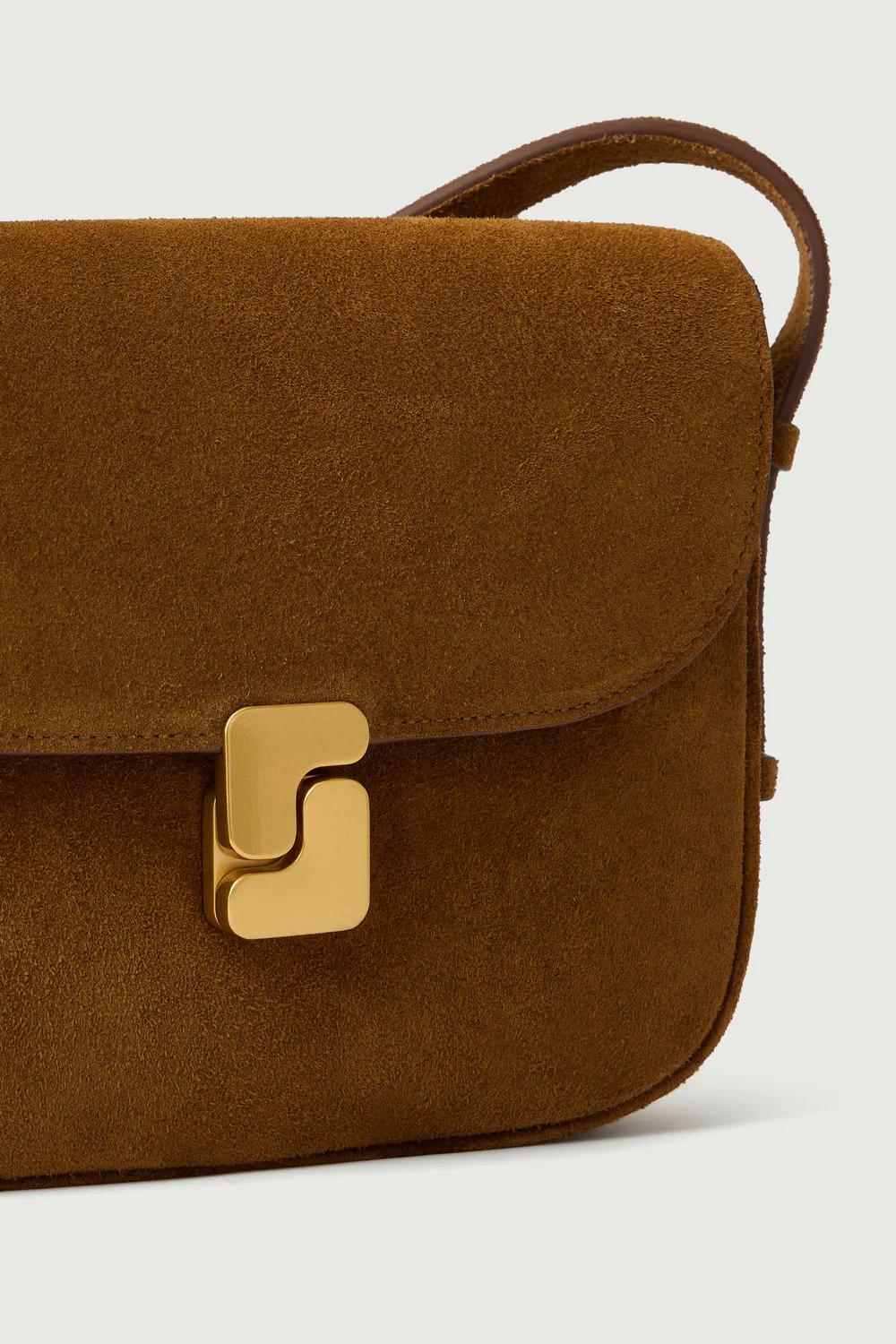 SAC BELLISSIMA MINI MARRON CROÛTE DE CUIR – Image 4