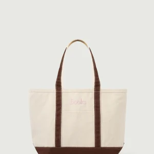 CABAS BOOKS MEDIUM MARRON