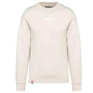 Sweat Enfant Local Ivoire Blanc