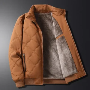 Manteau d'hiver élégant pour hommes | Chaud