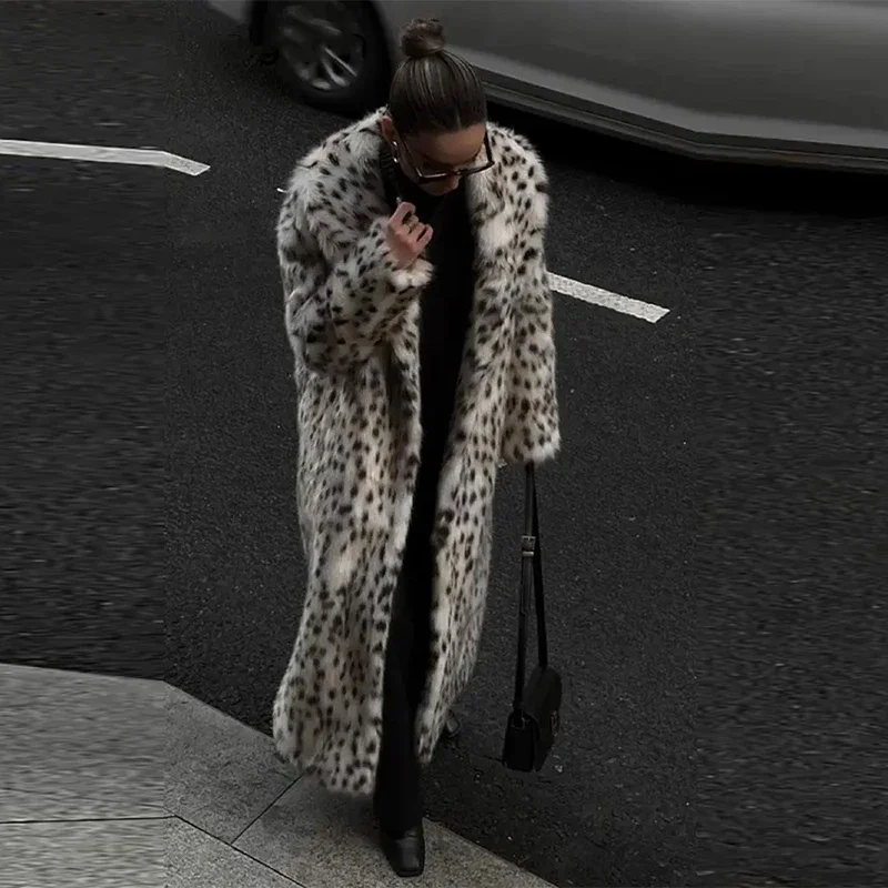 Trench-coat femme imprimé léopard | Hiver – Image 8