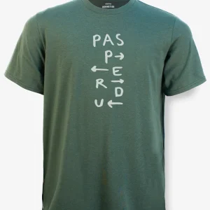 T-Shirt Homme Vert - Pas Perdu