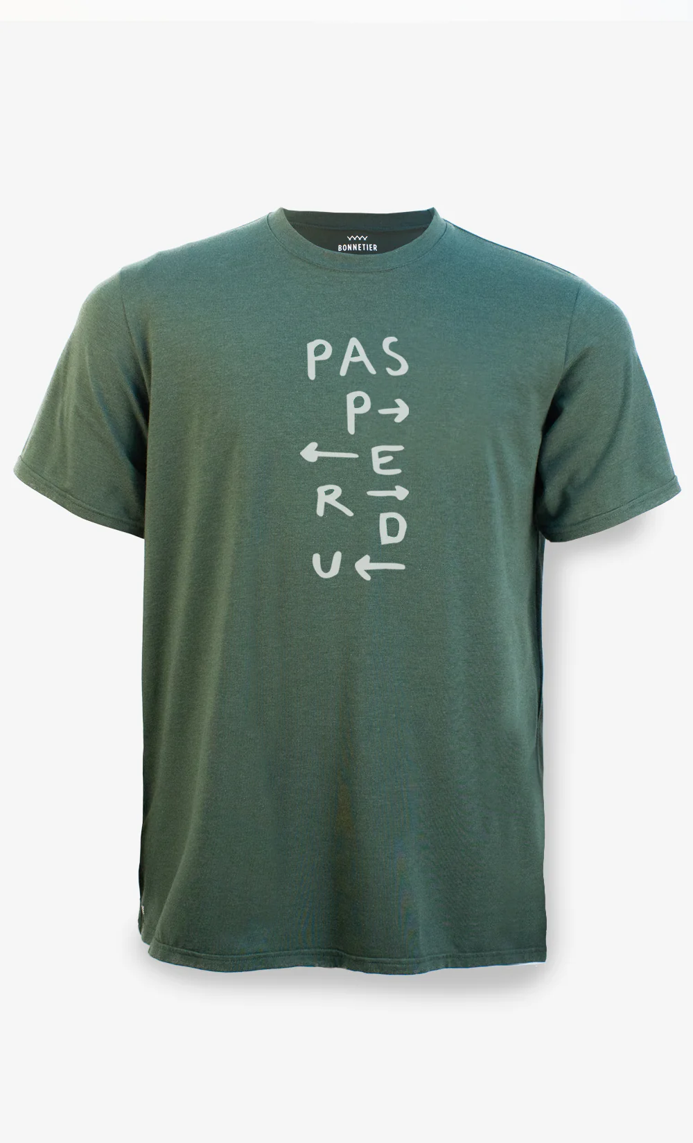T-Shirt Homme Vert - Pas Perdu – Image 2