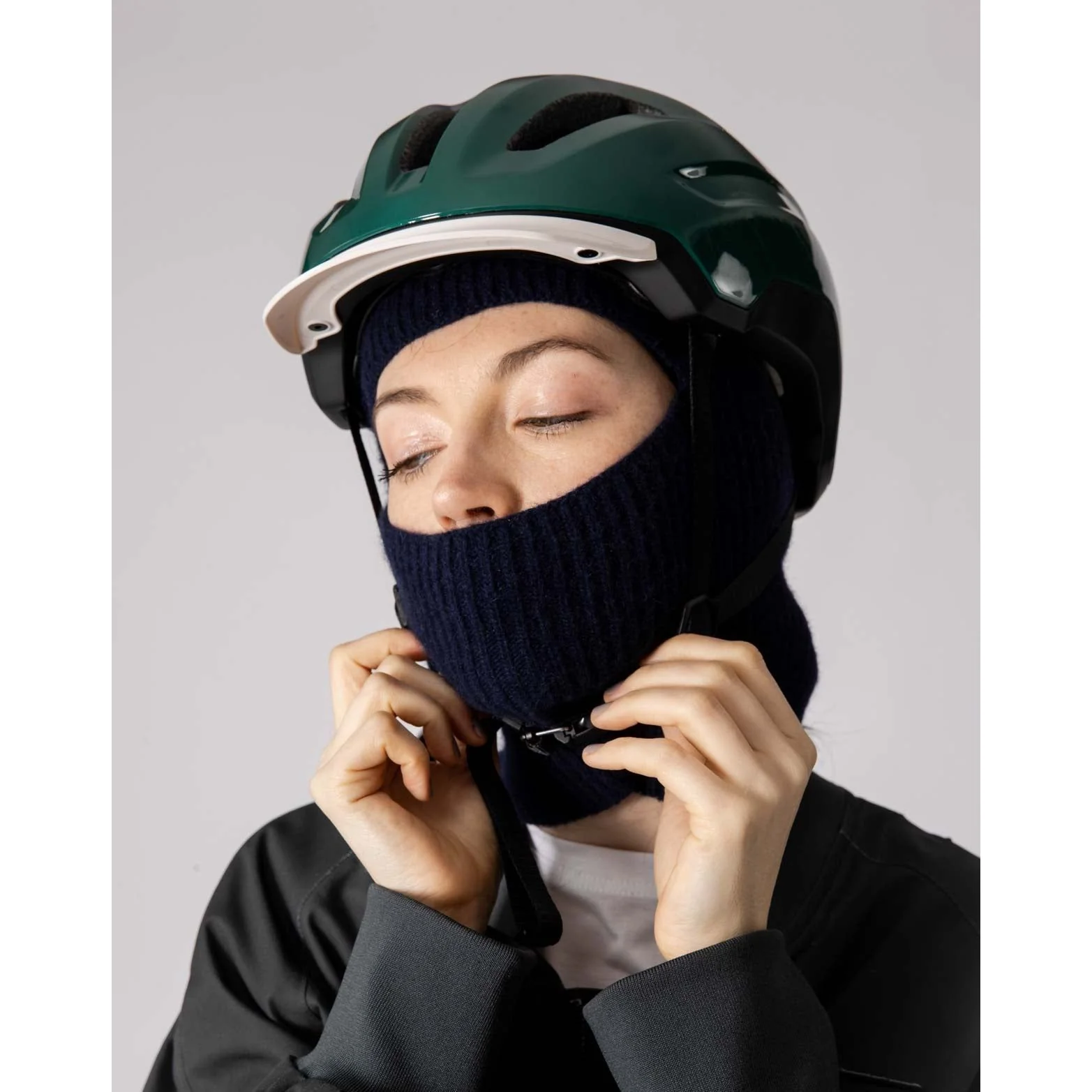 Bonnet cagoule de vélo 100% laine - MAX – Image 4