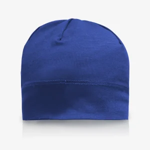 Beanie 100% Mérinos bleu