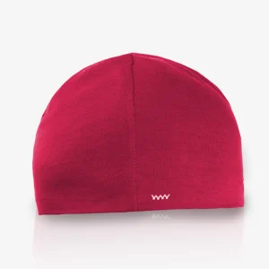 Beanie 100% Mérinos Double - Cerise