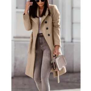 Trench-coat long pour femme | Hiver