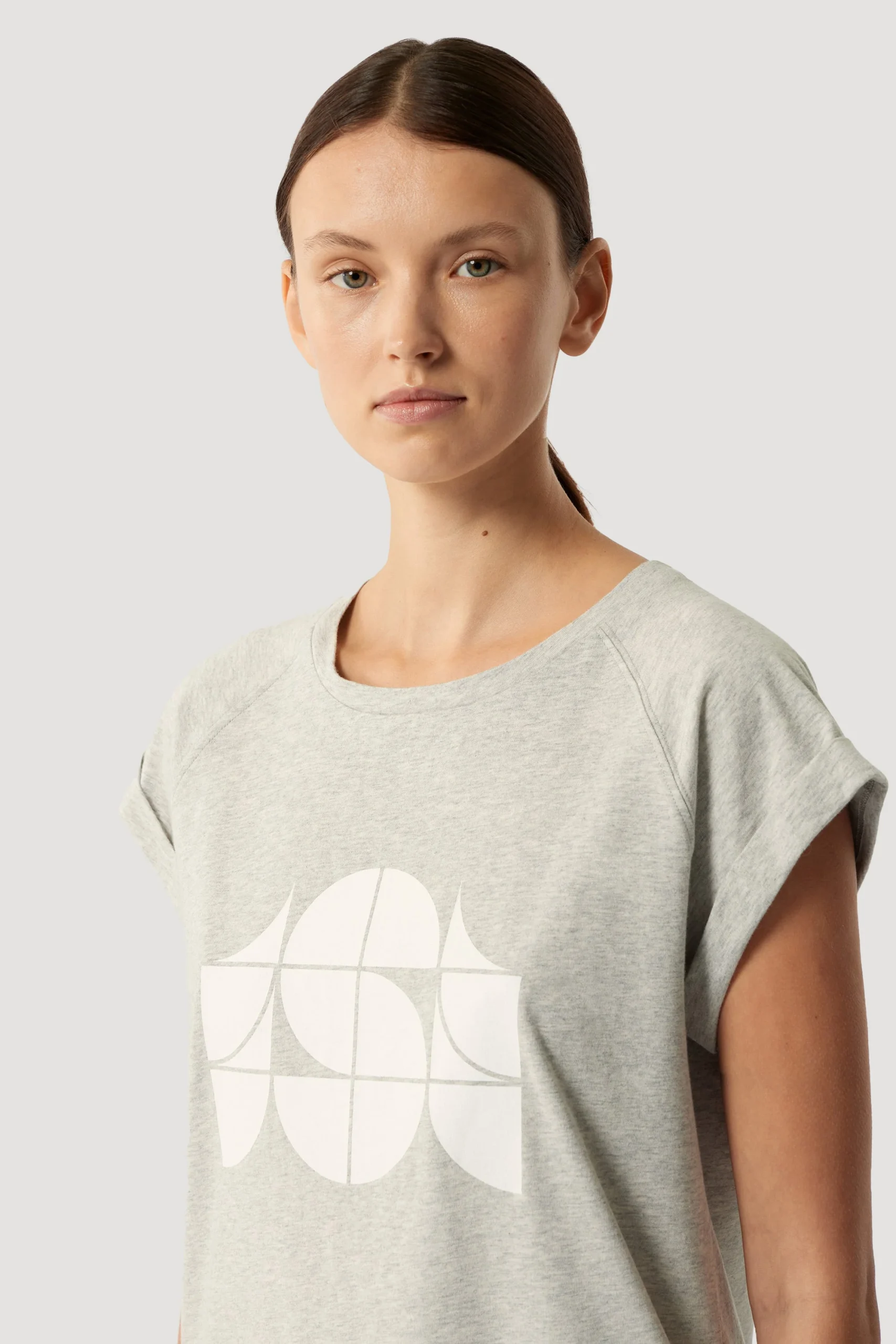 TEE-SHIRT VALENTINA GRIS – Image 4