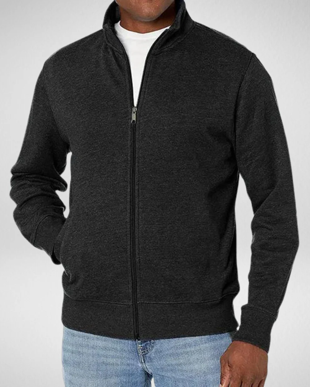 Veste polaire zippée pour homme | Chaude – Image 2