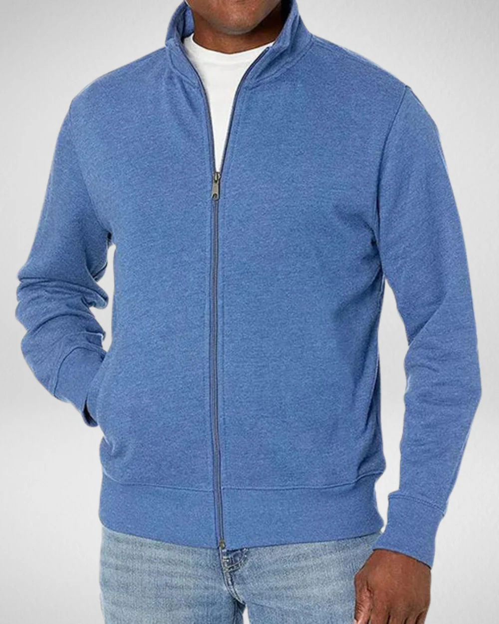 Veste polaire zippée pour homme | Chaude – Image 3