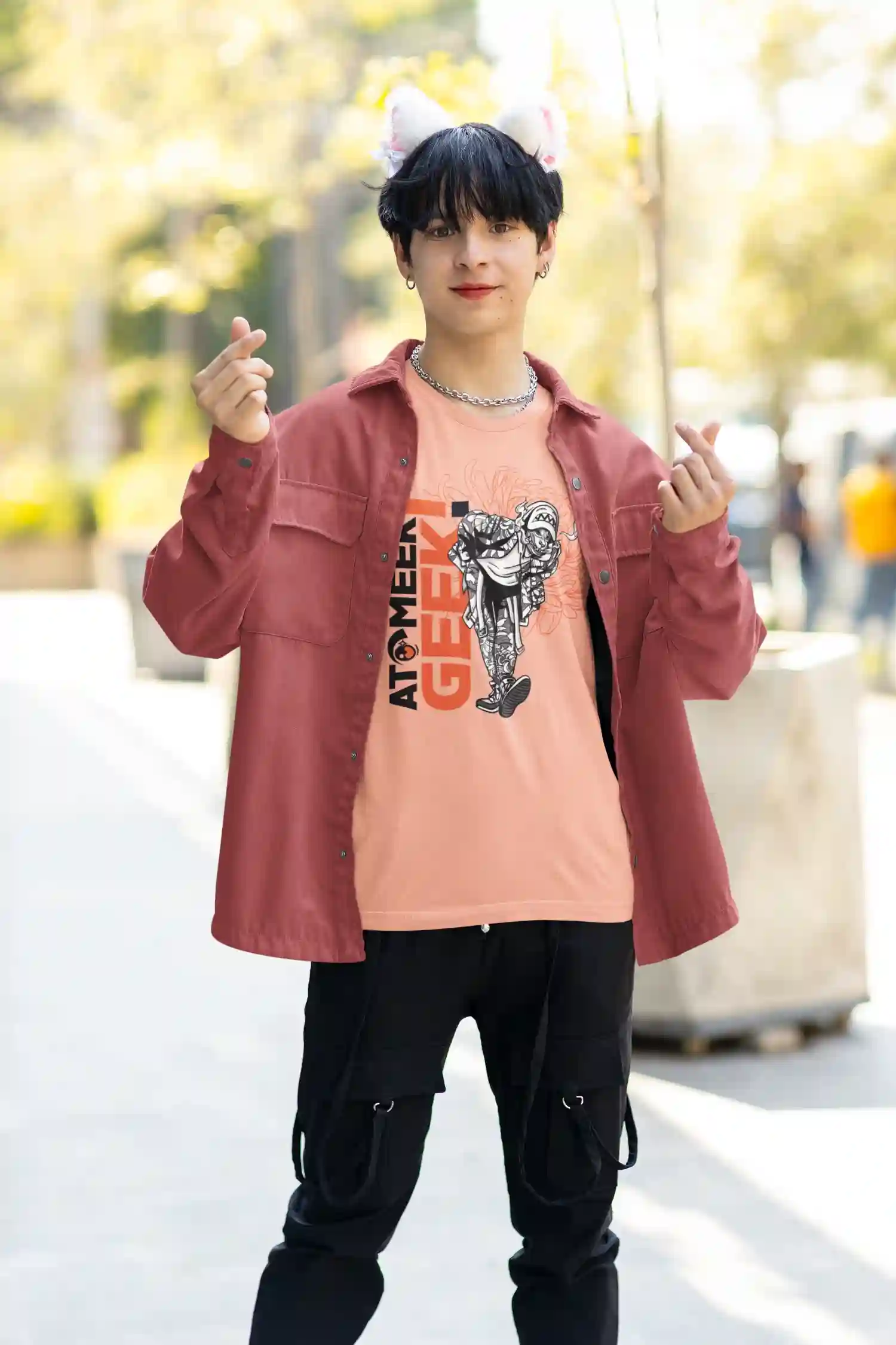 Yokai / Fraîche Pêche - T-shirt Unisexe – Image 3