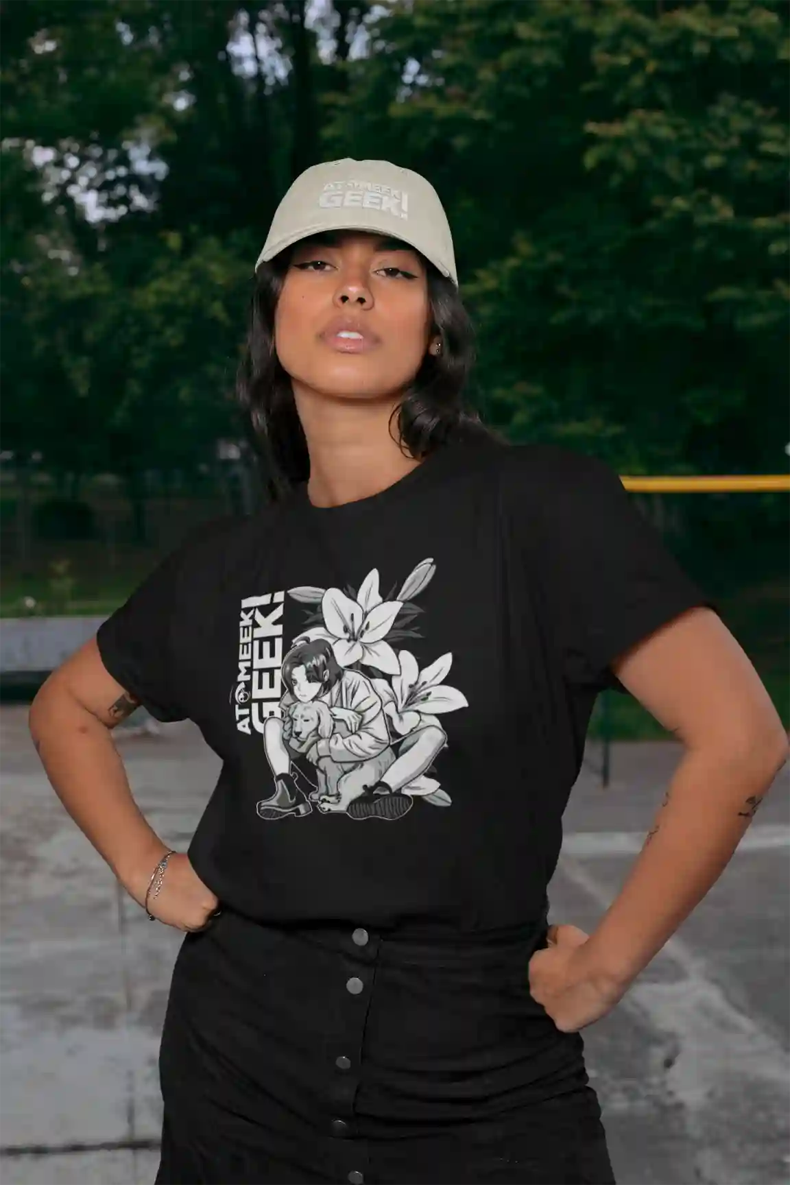 Yuri / Blanc - T-shirt Unisexe – Image 3