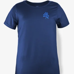 T-Shirt Mérinos Femme Marine Français Ultra Léger - Feuille